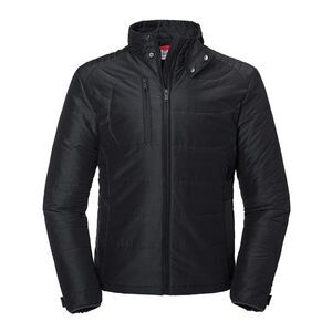 Russell Mens Cross Padded Jacket / Black